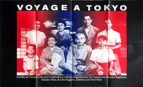 Affiche Voyage à Tokyo 1953 originale 60x80 cm une œuvre d'art vintage d'exception