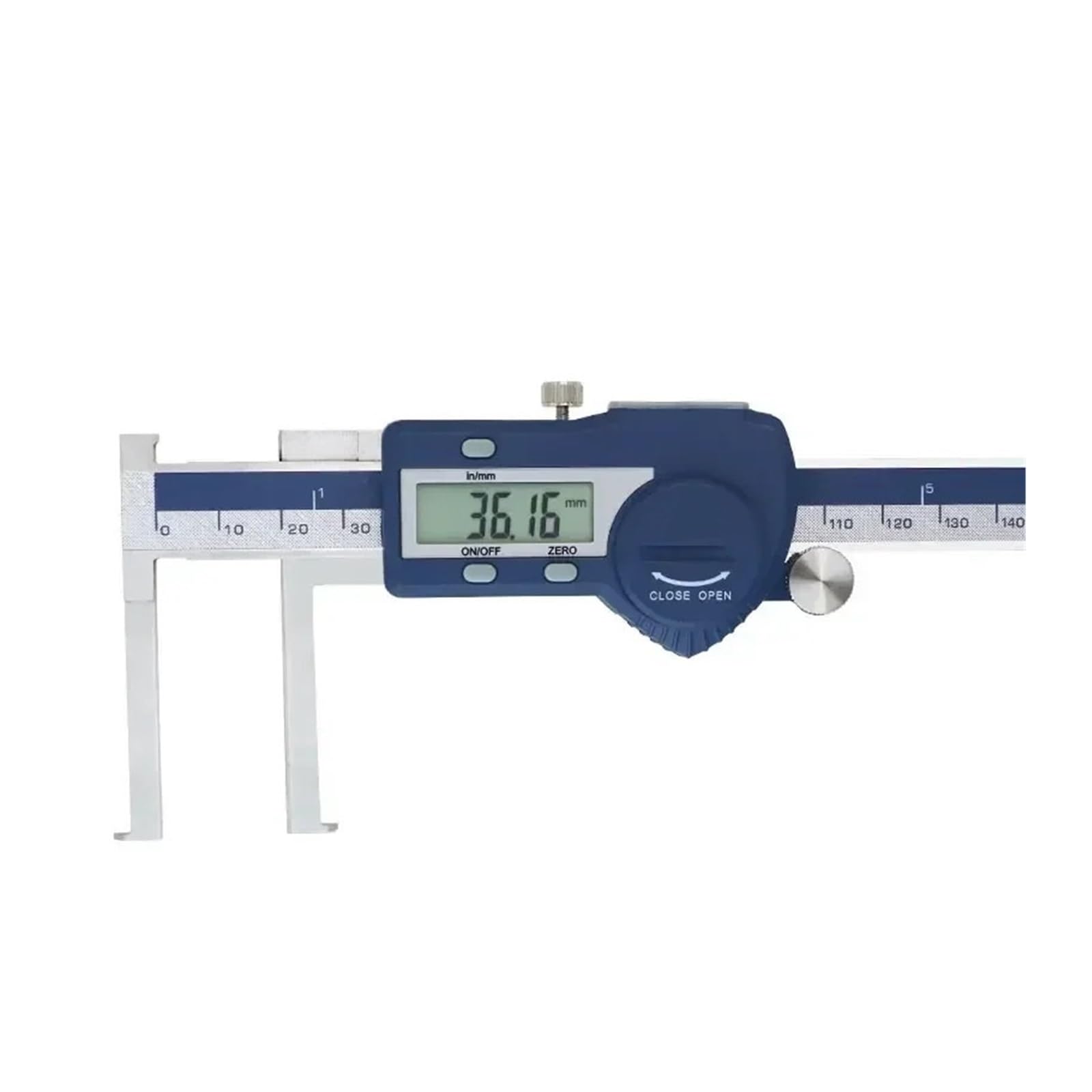Suwmiarka elektroniczna ze stali nierdzewnej 8-150/13-200/15-300 mm z wewnętrznym rowkiem,5130300