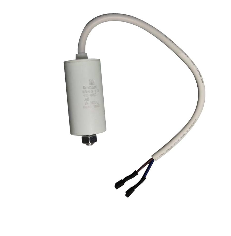 食器 capkaname CBB65 Run Capacitor 250VAC 250V AC 8uF 8 uF 8MFD SH S3 B 50