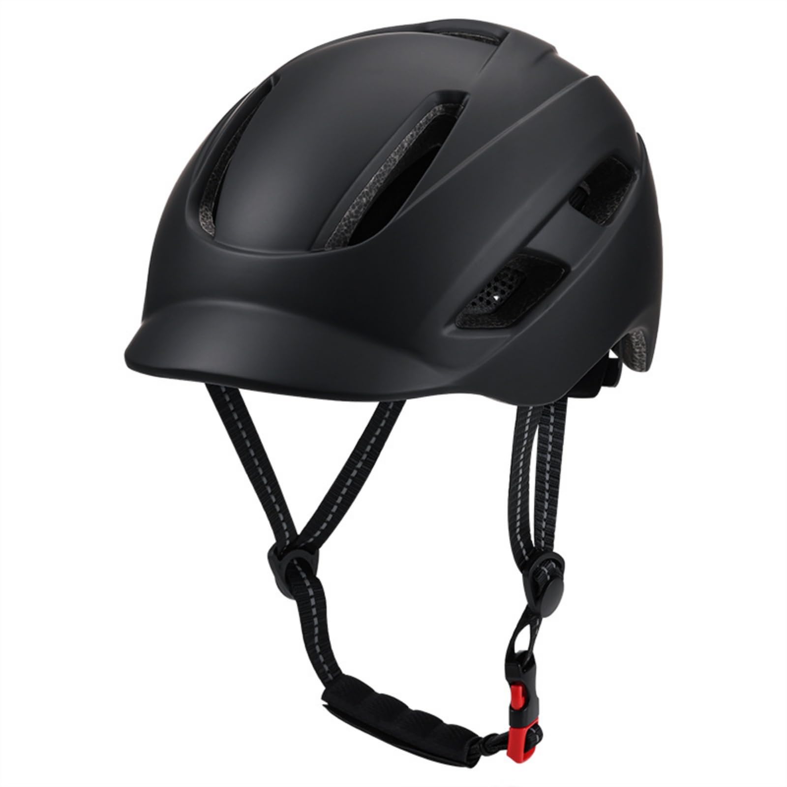 Amagogo Casco da Ciclismo Casco per Bici da Strada Casco Urbano Adulto Casco Struttura Integrata 11 Canali di Aerazione Visiera Rimovibile Rivestimento