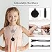 Wasserdichter AirTag-Halter - Halskette, Schlüsselanhänger, Hülle, Verschraubter Schutz, Versteckter GPS-Tracker für Kinder (Obsidianschwarz, 2er Pack)