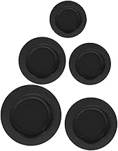 Garneck Set of 5 rubber caps for piggy banks, flexible plugs for 26/30/32/38 mm openings, ideal replacement for money boxes and rubber grommets, secure closure for your