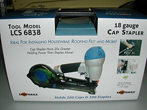 Spotnails LCS 6838 Plastic Cap Stapler