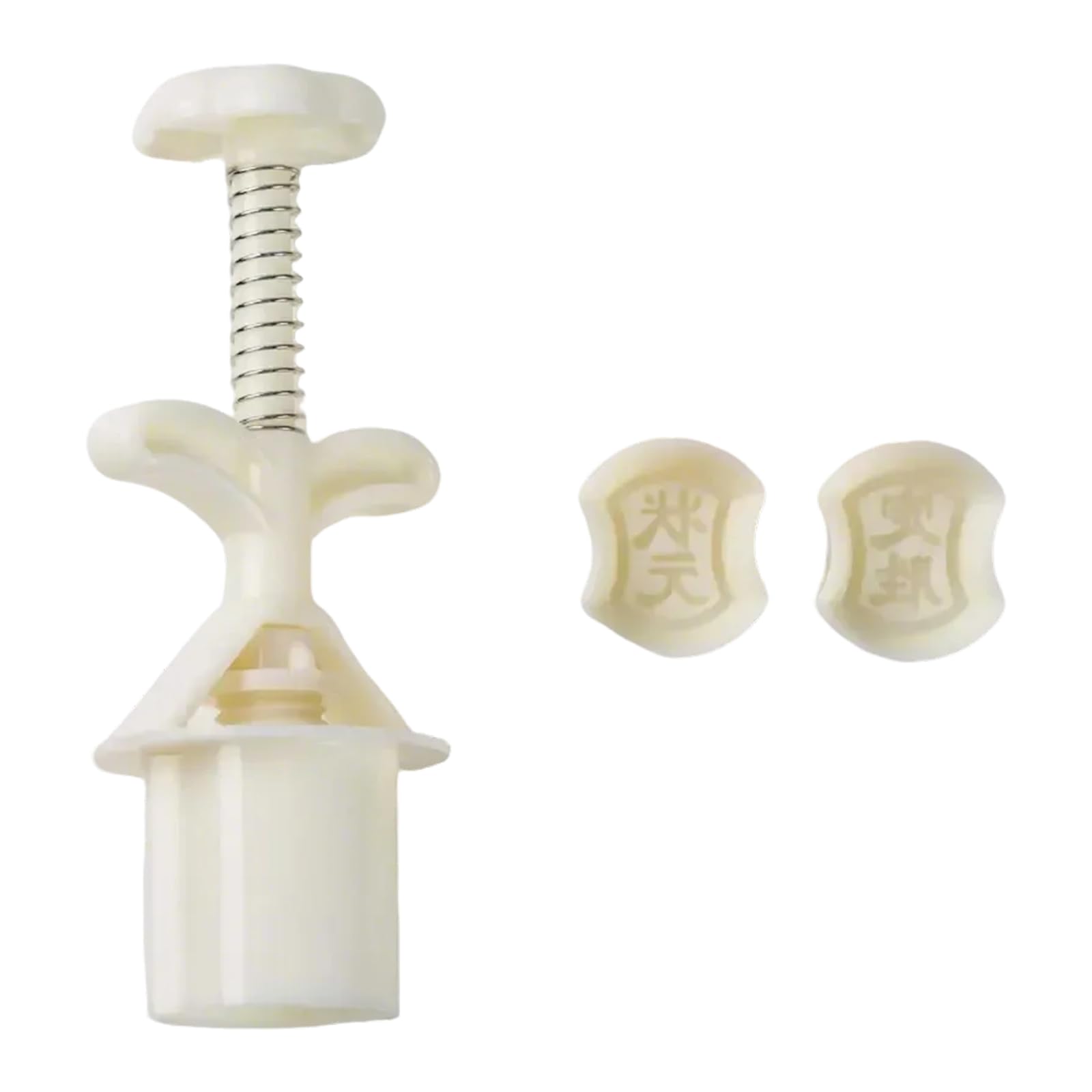Moon Cakes Molds Press 25/50g With 2 Interchangeable Stamp Functional Baking For Festival Cookie And Dessert
