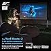 Elite Screens Yard Master 2, 100-INCH Outdoor Indoor Projector Screen Fast Easy Snap On Set-up Freestanding Portable Movie Screen Foldable Front Projection, OMS100H2