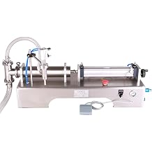 Pneumatic Filling Machine 100-1000 ml Bottle Filling Machine Automatica Liquid Honey Filling Machine Viscose Liquid Filling Machine 30 W Stainless Steel Filling Device Automatic Filling