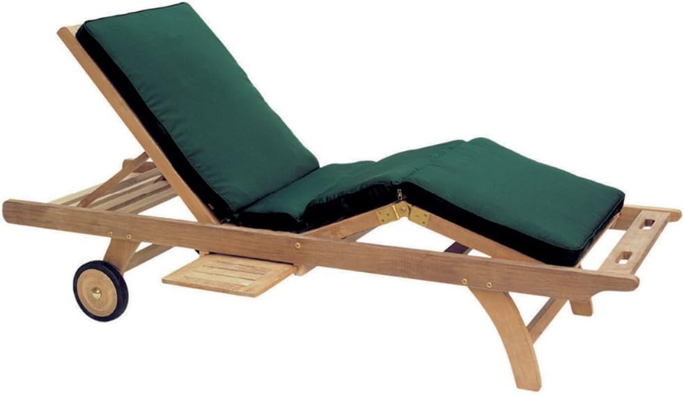 CUSBW Sun Bed Cushion, White