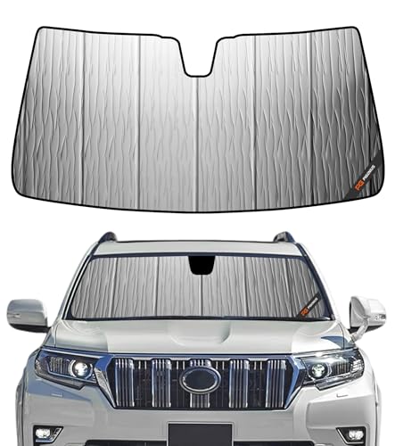 ランクルプラド150サンシェード AQ. 車種専用 遮光フロントシェード for トヨタ