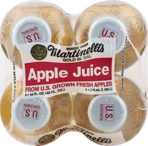 Martinelli's Juice Apple, 4 pk, 10 oz
