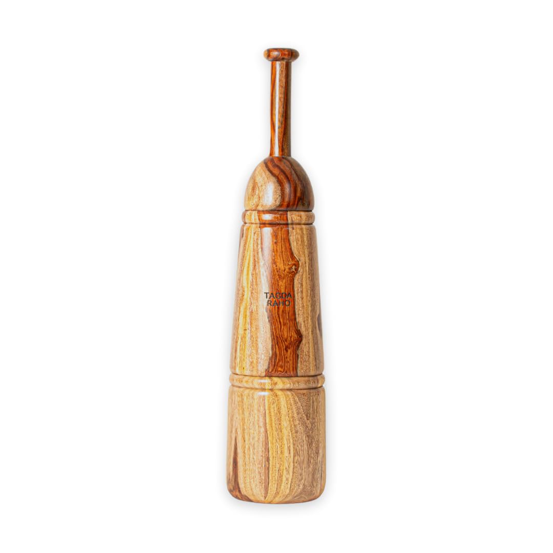 Tagda Raho India's First Adjustable Mudgar (10kg) | Sheesham Wood Indian Clubs/Mudgal/Meel/Clubbell/Karla Kattai/Weight | Fitness Equipment for Men & Women | Home & Gym Workout | Made in India |1 Unit-image-38