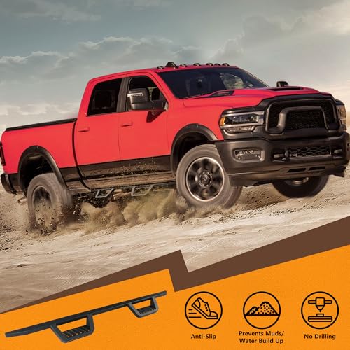 Estribos para Dodge Ram 1500 y 2500 3500 Crew Cab miniatura 6