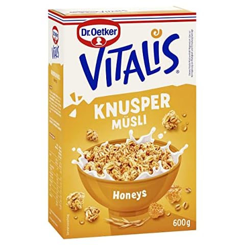 Dr. Oetker Vitalis Knusper Honeys: Knuspermüsli mit Honig Cover