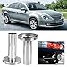 Tyenaza Car Muffler, 3.5in/4in/4.5in Universal Stainless Steel Removable Muffler Silencer Car Modification Accessories(3.5in)