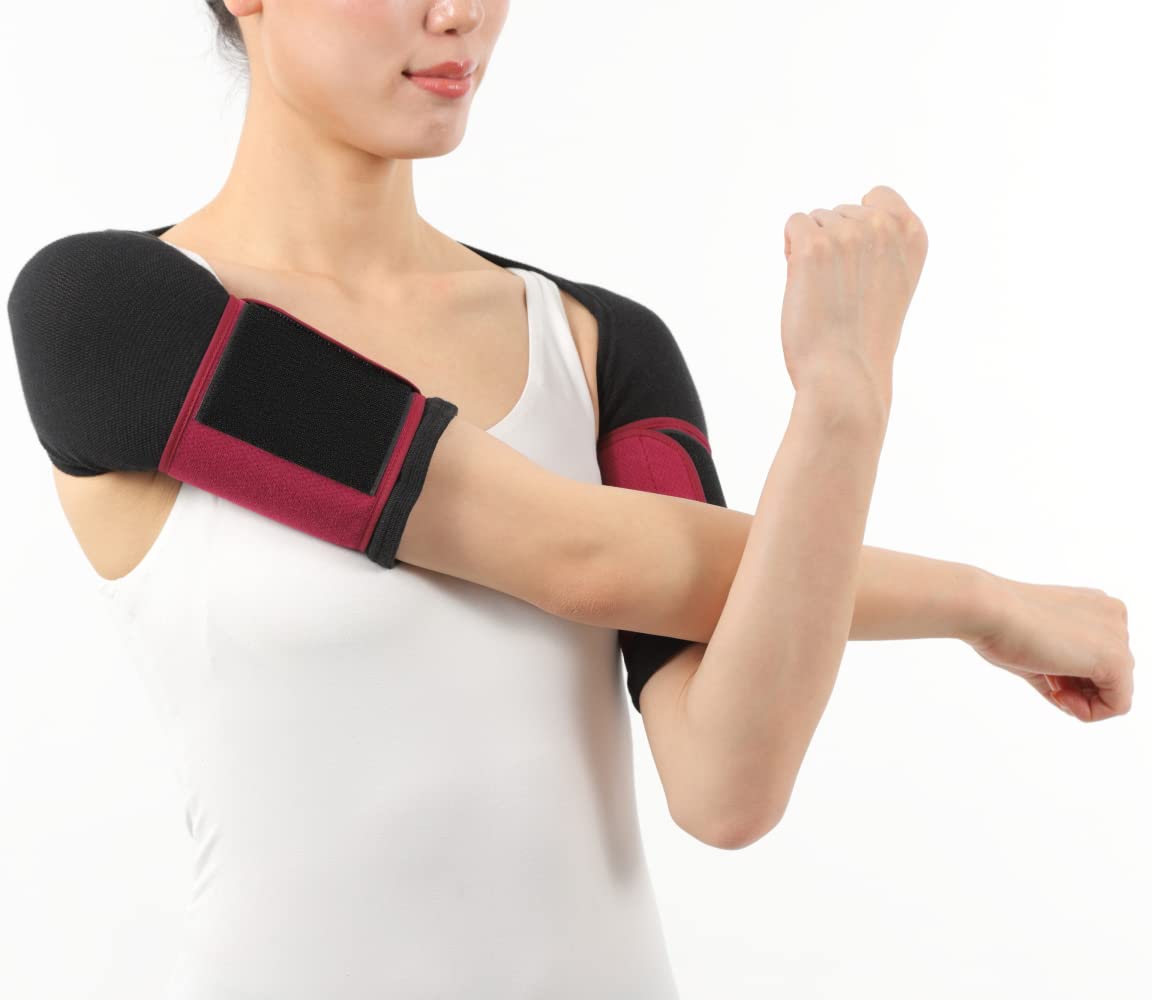 Amazon | 日本製 二の腕サポーター磁気サポーター マジックテープ
