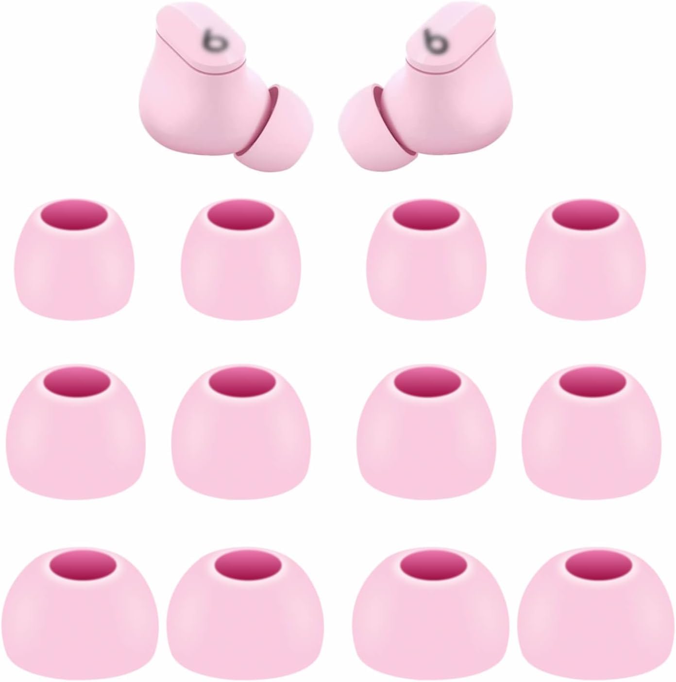 Beats Studio Buds ピンク ANC完全ワイヤレスイヤホン「Beats Studio Buds +」メタリックな