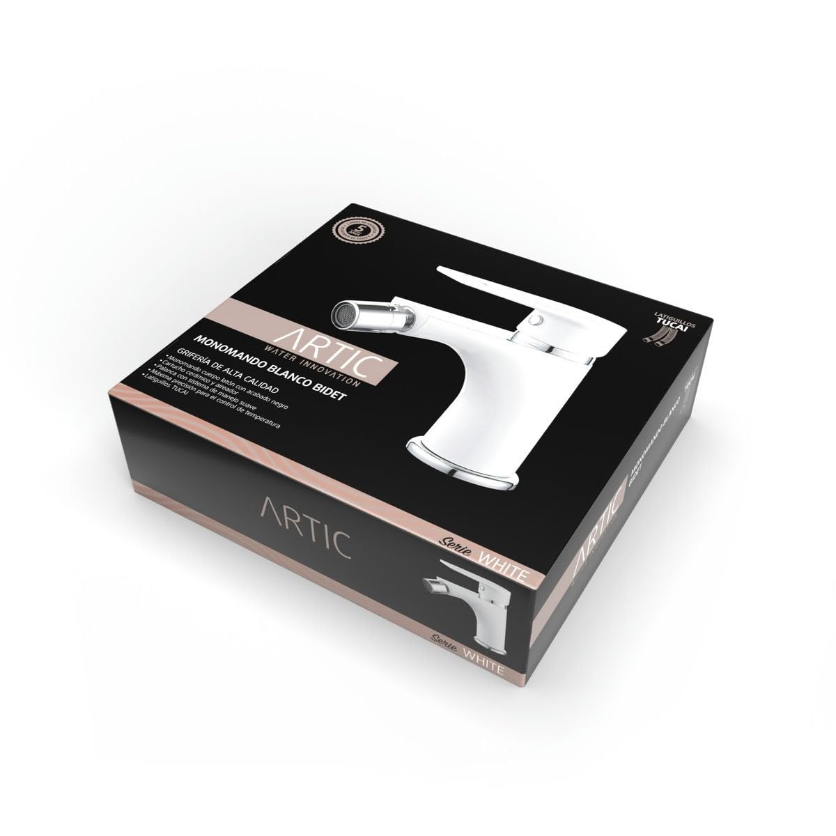 Monomando artic blanco bidet