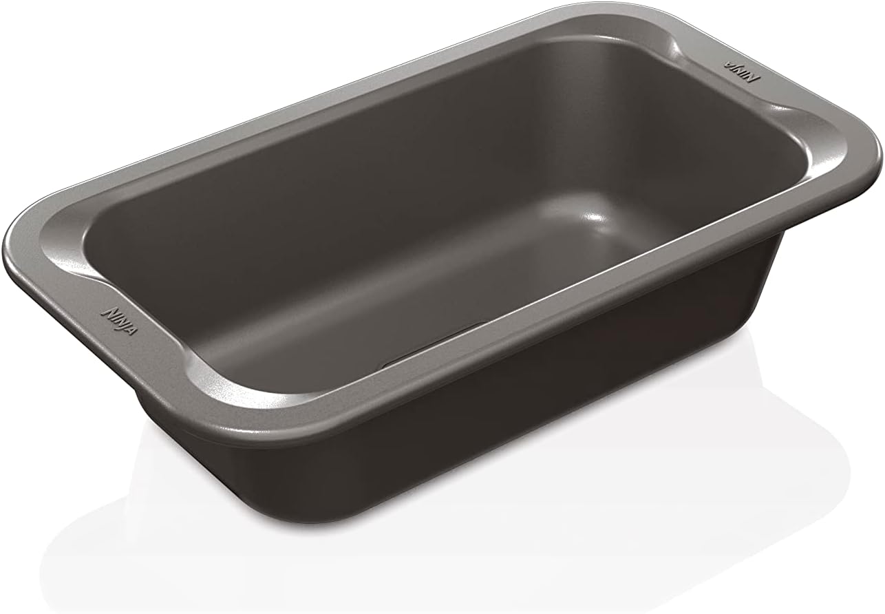 Ninja Foodi ZEROSTICK 2lb Loaf Tin, 900g, 22 x 13cm Loaf Tin, NonStick, Long Lasting Heavy Duty