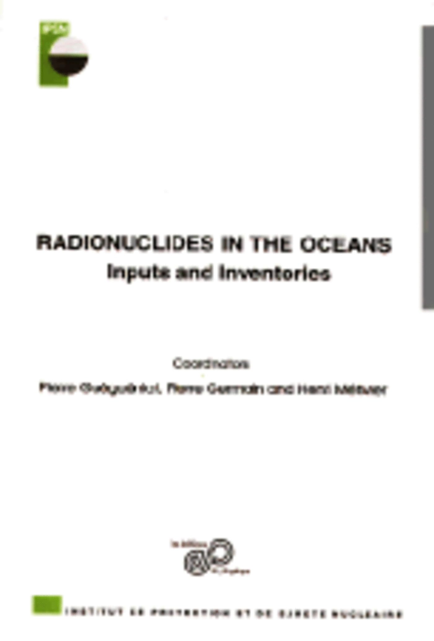Buy Radionuclides in the océans — BookShops.in
