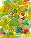 Gummy Worms Bulk Bag Dye Free Candy, Halal Gummies Gummy Worms 2.2 Pounds
