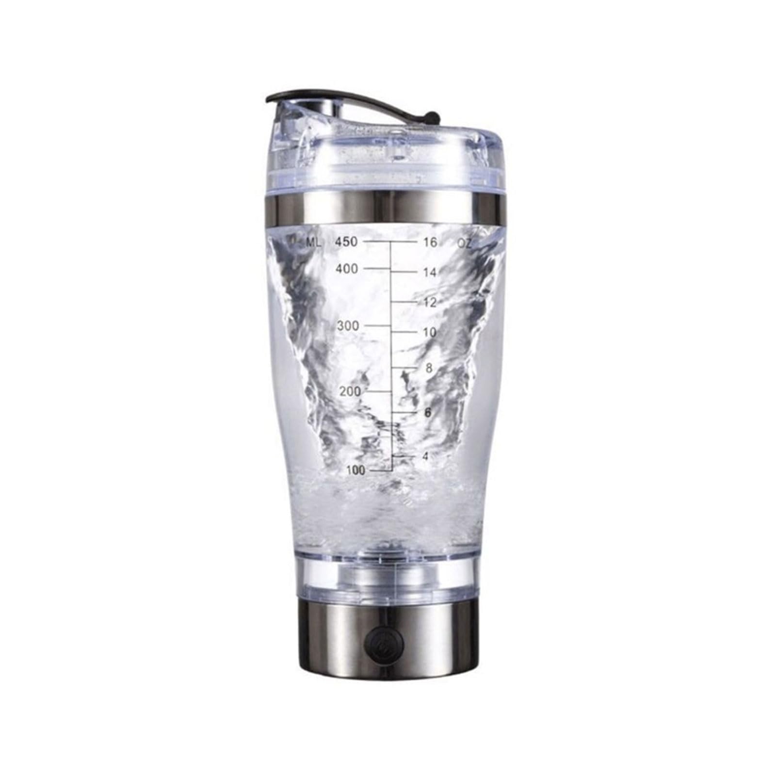 450ml/600ml Tasse de mélange électrique rechargeable USB Portable Poudre de protéine automatique étanche mélangeur pour milkshakes sucre café