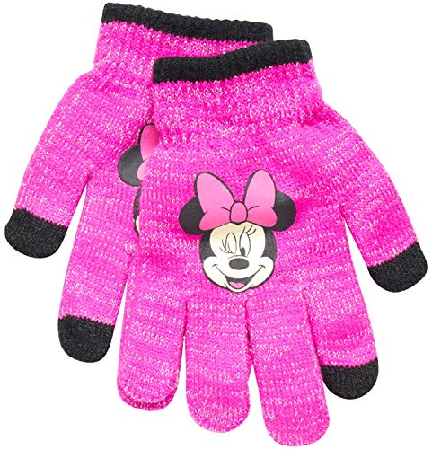 Disney Girls Frozen Elsa & Anna and Minnie Mouse Earmuff and Gloves Set (Age 4-7)4