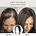 Aimeolyn Hair Toppers for Women Real Human Hair,12inch Hairs Topper for Women No Bangs Top Hairs Extensions/Pieces Upgrade Lace Base