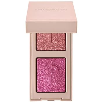 P4TRICK T4. - Major Dimension Eye Illusion Eyeshadow Duo - Color Im With Her rose gold sparkle