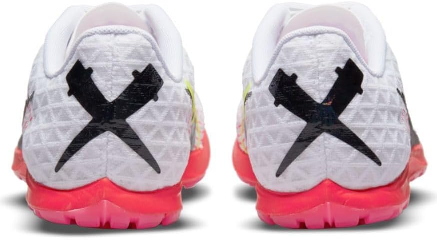 Miniatura 3 de Nike Zoom Rival XC 5 CZ1795-102 - Picos de pista y campo blanco carmesí, 14 de EE. UU, Blanco-carmesí