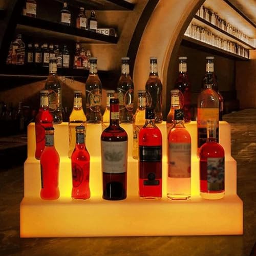 Support d'éclairage bar à bouteilles LED 3 niveaux télécommande - 2