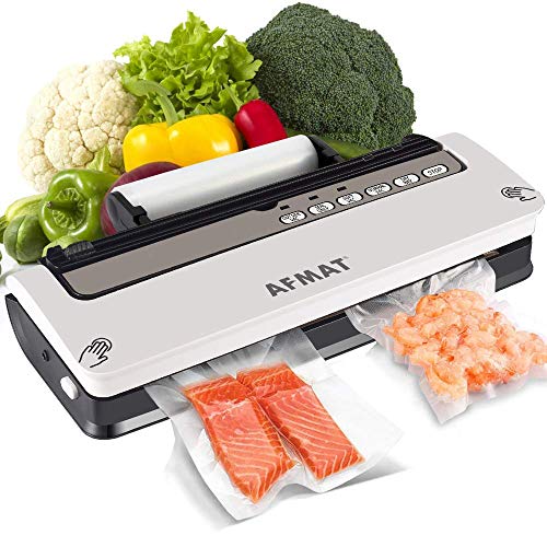 Food Vacuum Sealer Machine, AFMAT Vacuum Food Sealer Machine, Automatic Air Sealing System
