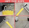 Kit de emergencia para carretera LIANXIN para auto, con cables de puente, kit de seguridad para auto | Kit de emergencia para auto con correas de remolque, linterna frontal, cables de puente, martillos de seguridad, guantes, regalos para conductores novatos 6