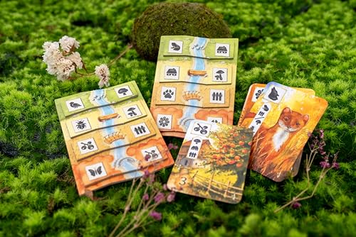 Meadow Adventure Book juego de mesa expansión acuarela miniatura 6
