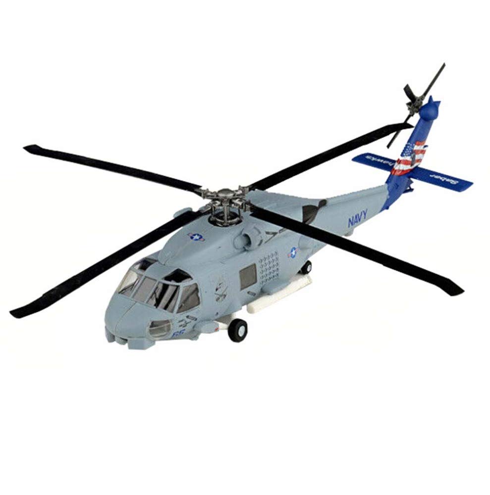 CMO Modellino di Aereo Livery Model Kits, Elicottero SH-60B Seahawk Plastica Modello in Scala 1:72, Giocattoli e Regali per Adulti, 10,7 X 8,6 Pollici