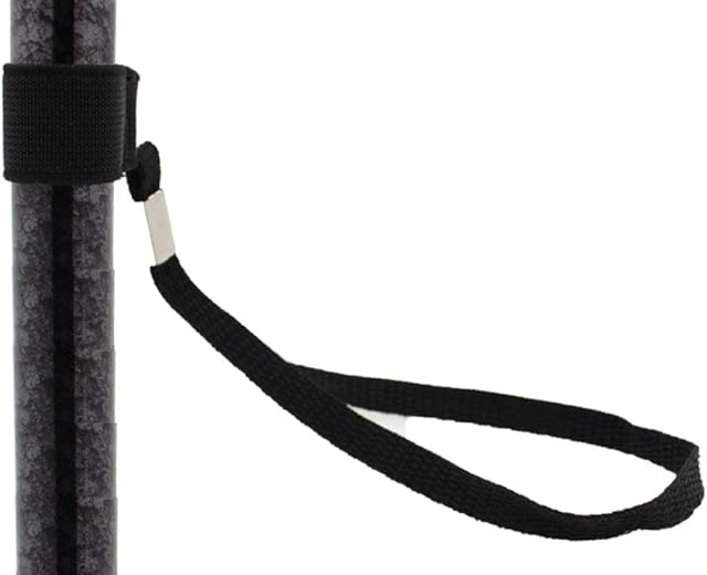 Lifeswonderful - Walking Stick or Cane Wrist Cord Lanyard Strap (Black)