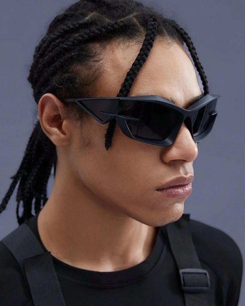 Dervin Gafas de sol deportivas con protección UV, no polarizadas, para hombre y mujer, para conducir, ciclismo, pesca, cricket