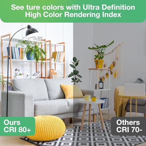 Image of A19 LED Light Bulbs, 100 Watt Soft Light Bulbs, E26 Standard Base, Non-Dimmable, 13W Bright White LED Bulbs for Bedroom Living Room Home Office, 12 Pack