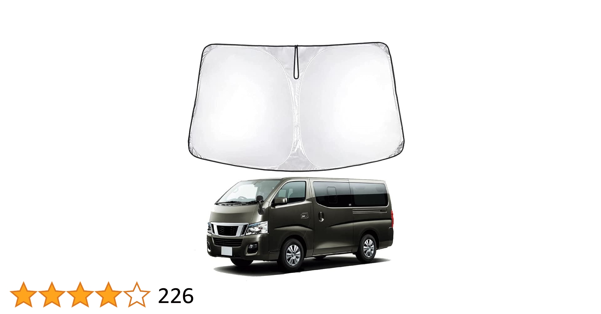 NV350 CARAVAN E26 専用サンシェード Amazon | ruiya 新型 日産 NV350キャラバン 5代目 E26型 専用