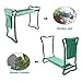 Futurebatt Garden Kneeler and Seat with Thicken & Widen Soft Kneeling Pad, Foldable Stool with Bonus Tool Pouch
