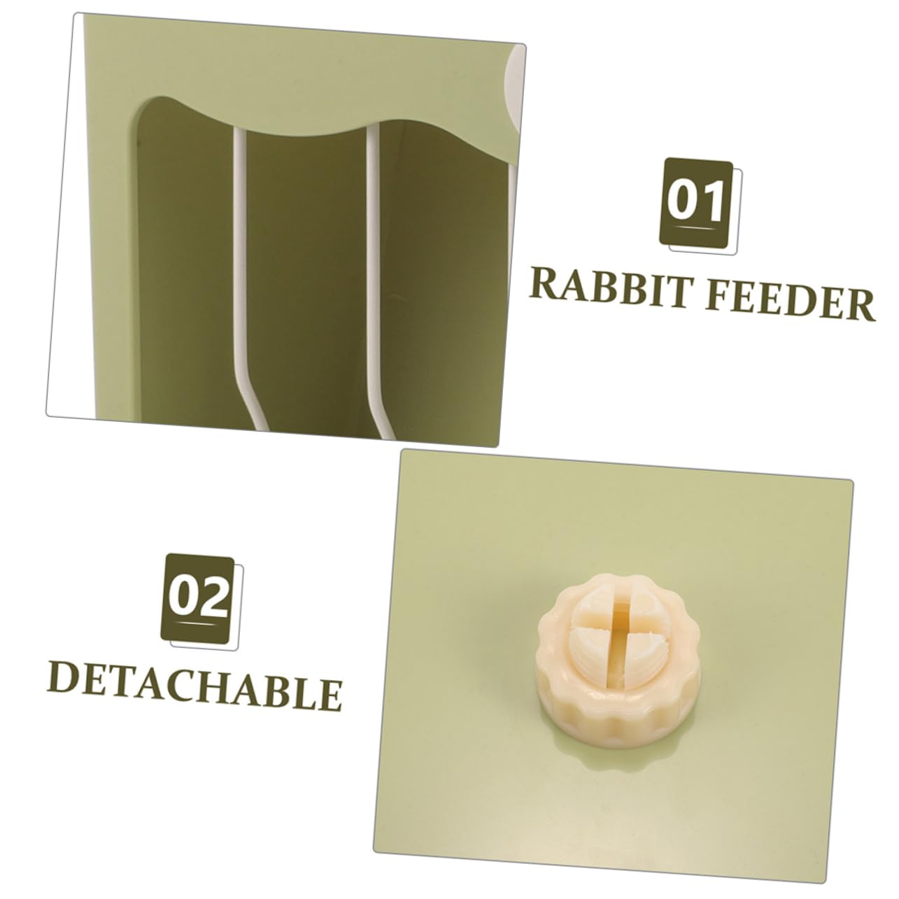 BESPORTBLE Confezione Da 2 Sacchetti Di Plastica Per Alimenti Tipo Appeso Distributore Di Cibo Per Criceti Per Piccoli Animali Facile Da Pulire Materiale Robusto E Sicuro