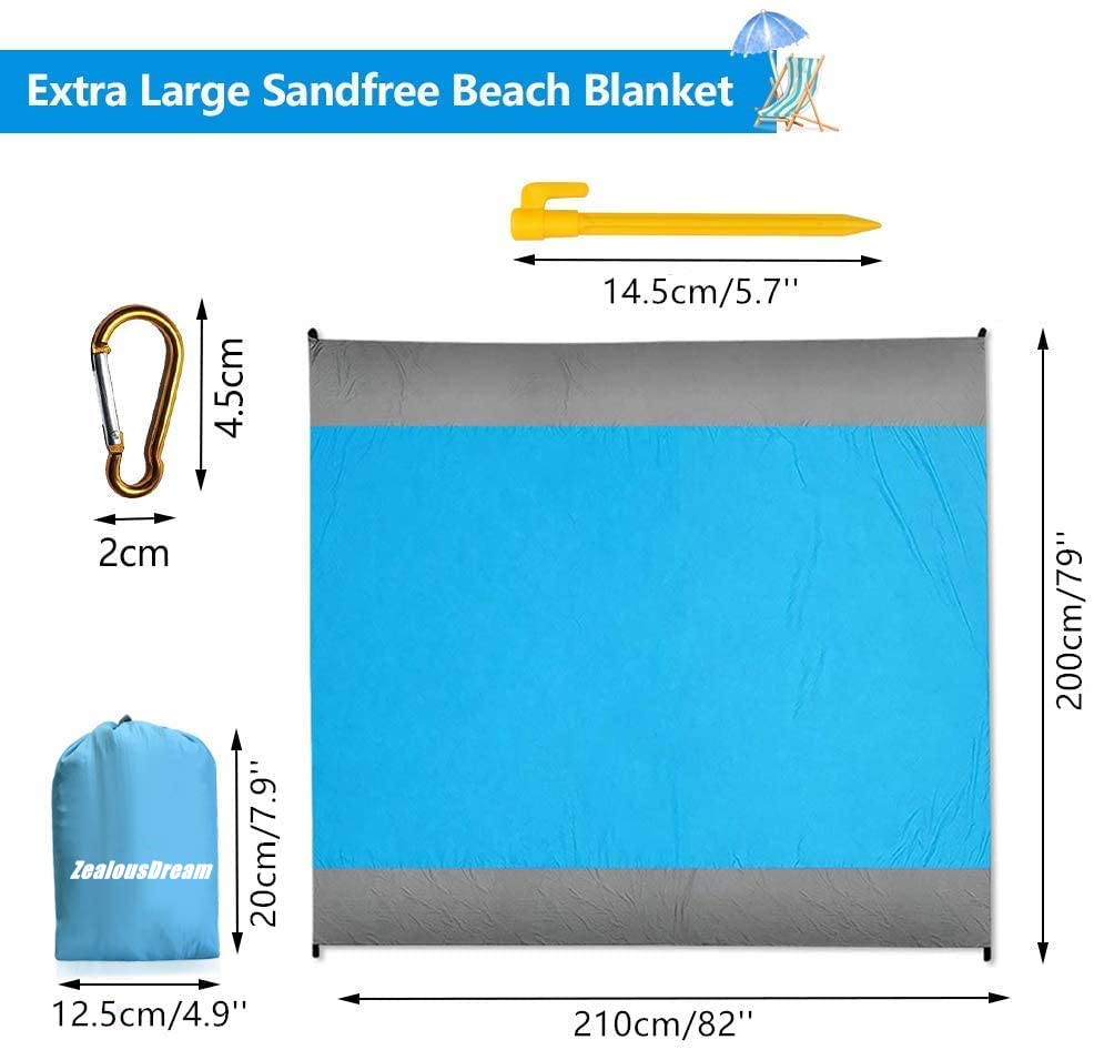 NC NC Coperta da Spiaggia,210 * 200CM Coperta Picnic