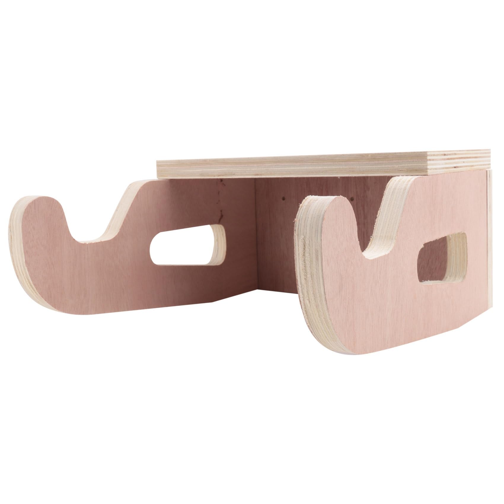 2X Estante Pared para Bicicleta, Colgadores Pared para Bicicleta Montaña y Carretera, para Colgar Bicicletas Madera para Interiores, Soporte para Almacenamiento Bicicletas