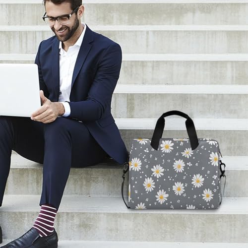 Funda para laptop ALAZA con patrón gris, 13-15.6 pulgadas miniatura 3