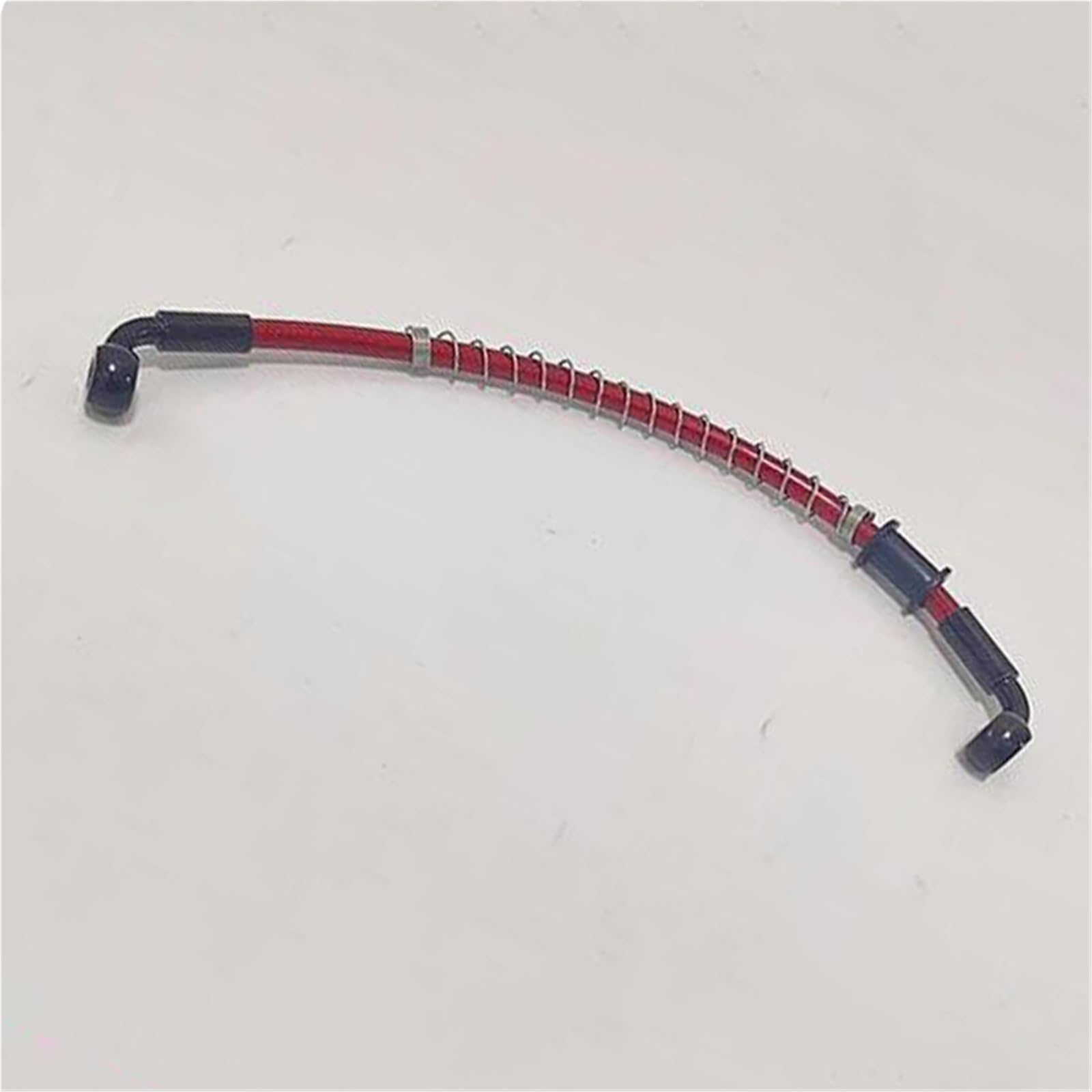 Lmnmy One Color Motorcycle Brake Clutch Line 10Cm-500Cm Motorcycle 90°-90° Stainless Steel Hydraulic Braided Brake Cable Oil Hose Line Pipe M8 Accessories(480Cm)