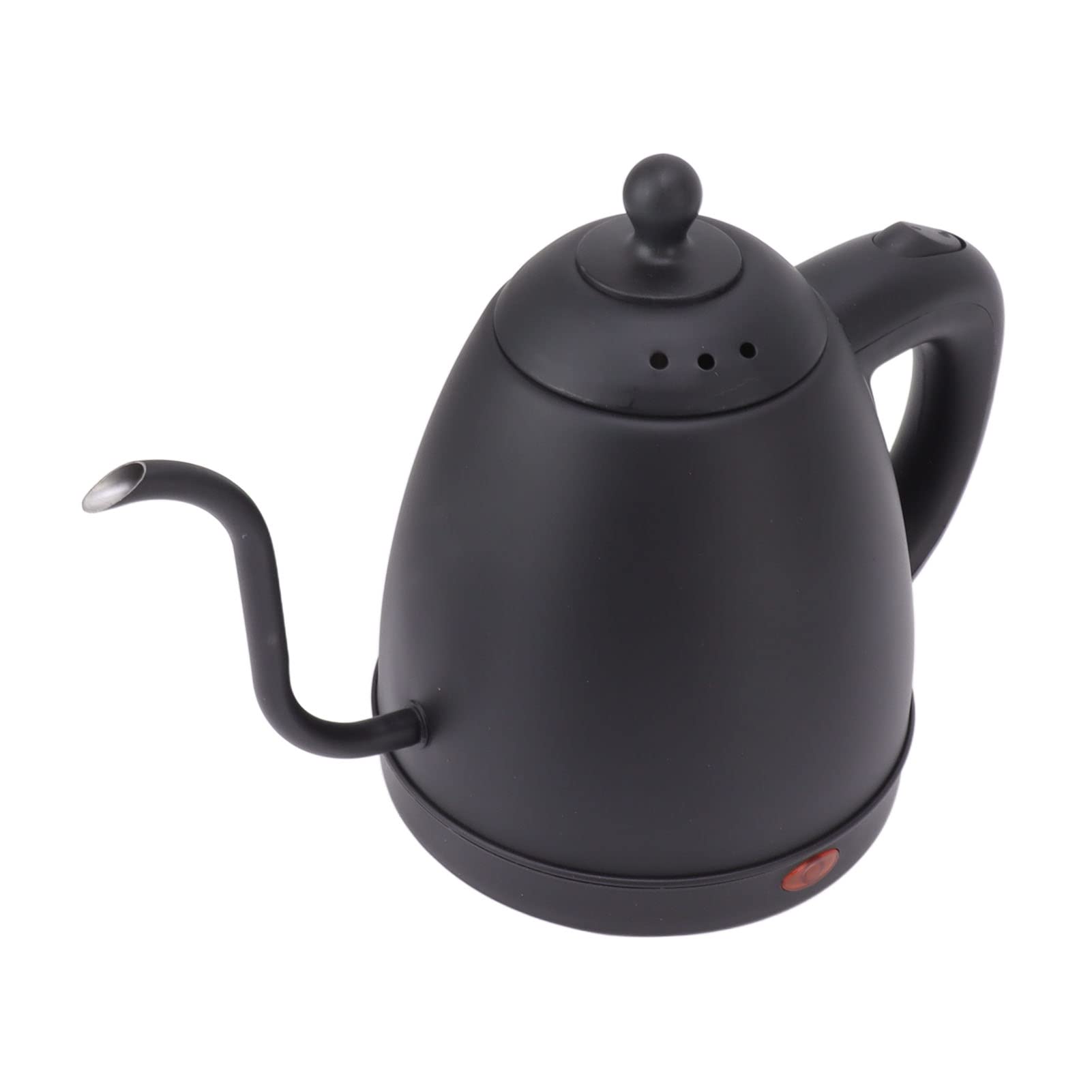 Hervidor Eléctrico de Cuello de Cisne, Acero Inoxidable, 1.2 L, Ebullición Ultrarrápida, para Café y Té
