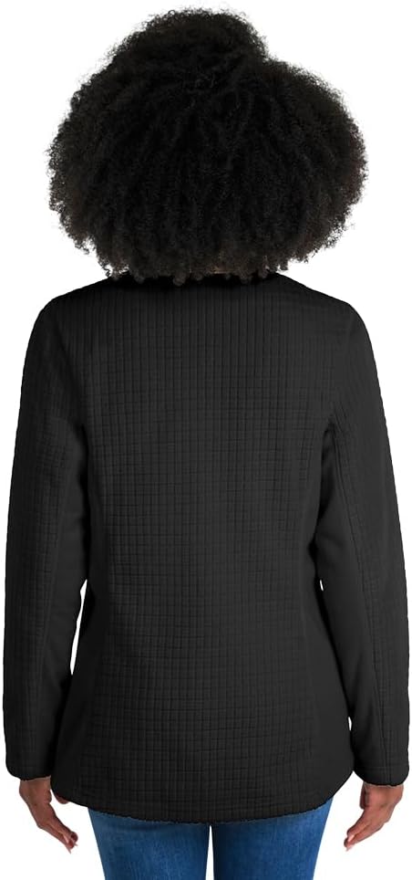 Charles River Apparel Women's Terrain Textured Fleece Jacket - Image 3