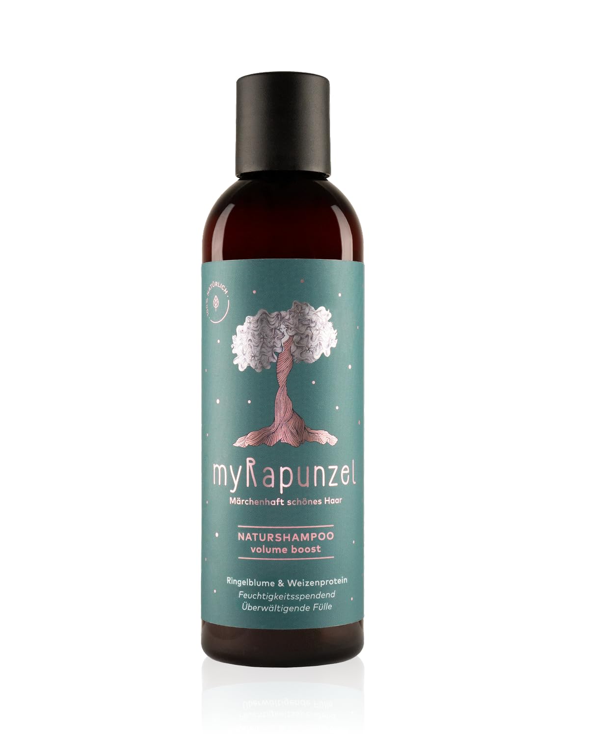 Shampoing MyRapunzel Volume Natural 100% Naturel Et Vegan - 100 Ml
