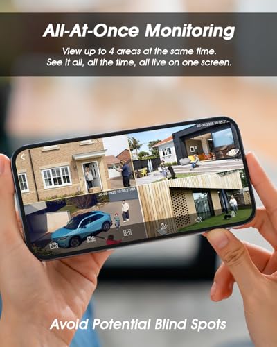 Outdoor Security Camera System with NVR