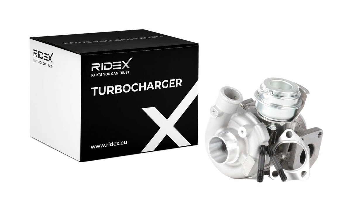 RIDEX 2234C0181 Turbina pneumatico con guarnizioni incl. Kit guarnizioni con materiale di fissaggio/montaggio senza collettore gas scarico Compatibilità con BMW 3 Sedan E46