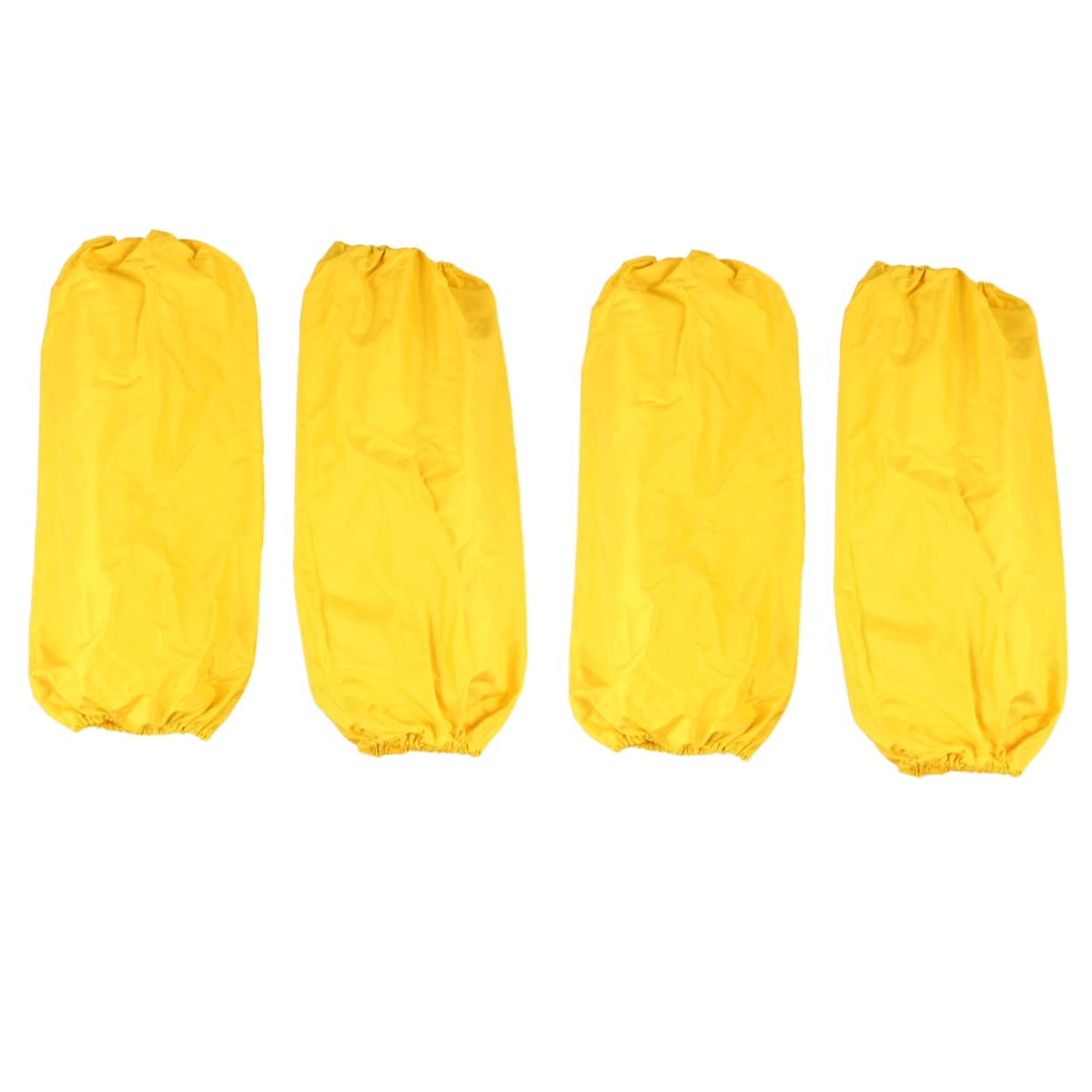 VILLFUL 2 Pairs Oilproof Oversleeve Reusable Protective Oversleeves Oil Resistant Sleeve Oil Proof Arm Sleeves Sleeve Protectors Kitchen Arm Sleeves Protector Waterproof Gloves Fish Yellow
