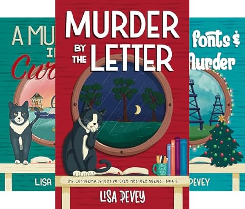 Murder by the Letter (The Lettering Detective Cozy Mystery Series Book 1)